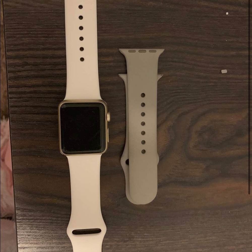 Rose gold Apple Watch